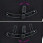 Fahrradtasche Schwarz 34 x 16 x 59 cm Polyester – Bild 12