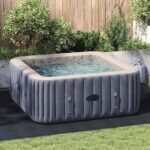 Bodenfolie für Pools Schwarz 300 x 220 x 0,1 cm Vliesstoff
