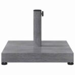 Sonnenschirmständer Dunkelgrau Holzlook 45 x 45 x 31,5 cm – Bild 5