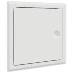 Zugangsklappe 2 pcs Weiss 63 x 33 x 3 cm Stahl – Bild 4