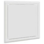 Zugangsklappe 2 pcs Weiss 23 x 23 x 3 cm Stahl – Bild 4