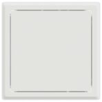 Zugangsklappe 2 pcs Weiss 23 x 23 x 3 cm Stahl – Bild 5