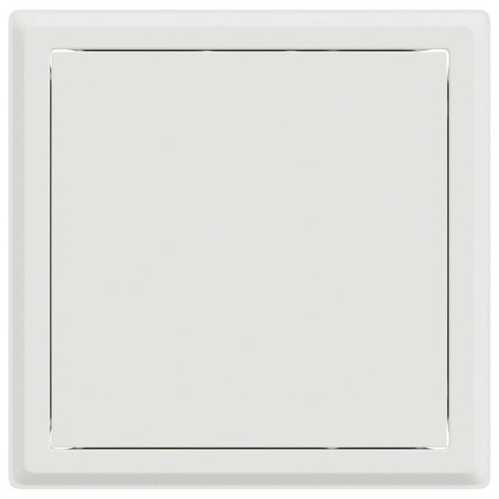 Zugangsklappe 2 pcs Weiss 23 x 23 x 3 cm Stahl – Bild 5