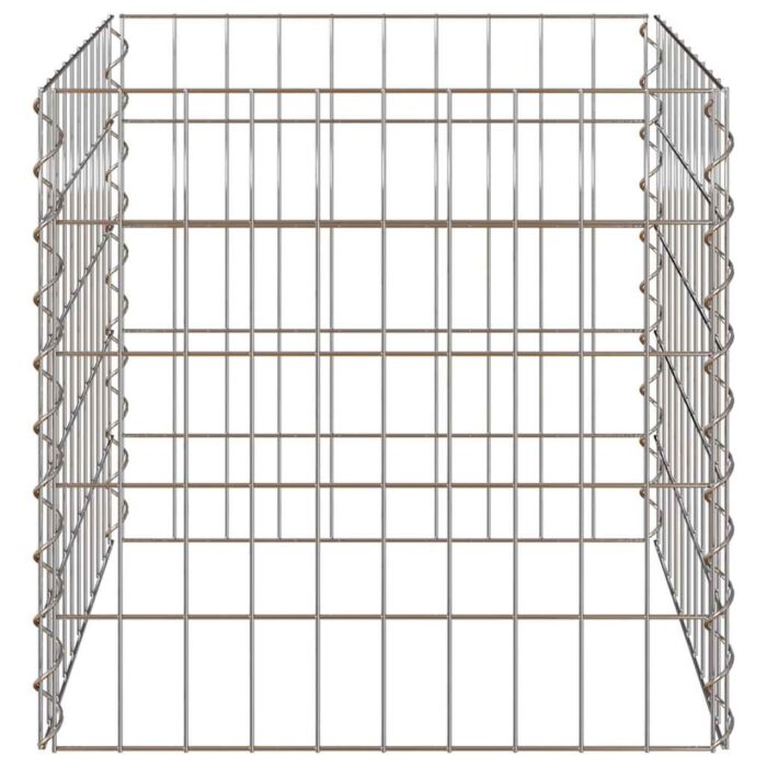 Quadratischer Komposter 50 x 50 x 50 cm Eisen – Bild 4