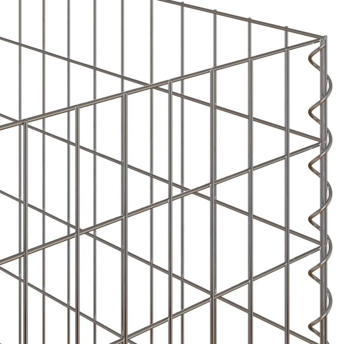 Quadratischer Komposter 50 x 50 x 50 cm Eisen – Bild 6