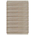Handgewebtes Badematten-Set Jute Stoff Natur und – Bild 2