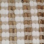 Handgewebtes Badematten-Set Jute Stoff Natur und – Bild 5