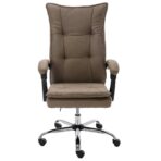 Bürostuhl Braun Stoff