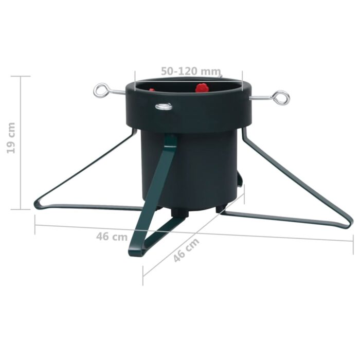 Christbaumständer Schwarz 46x46x19 cm – Bild 7