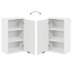 Badezimmermöbel-Set mit Schubladen Weiss Holzwerkstoff, Metall – Bild 11