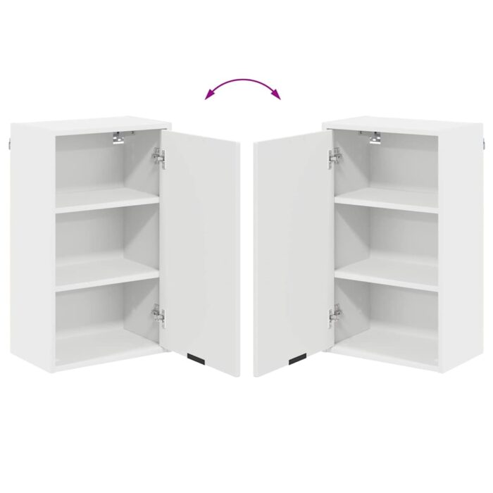 Badezimmermöbel-Set mit Schubladen Weiss Holzwerkstoff, Metall – Bild 11