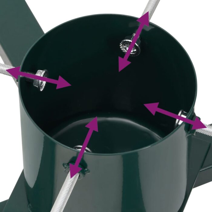 Weihnachtsbaum-Ständer 60x60x16 cm – Bild 5