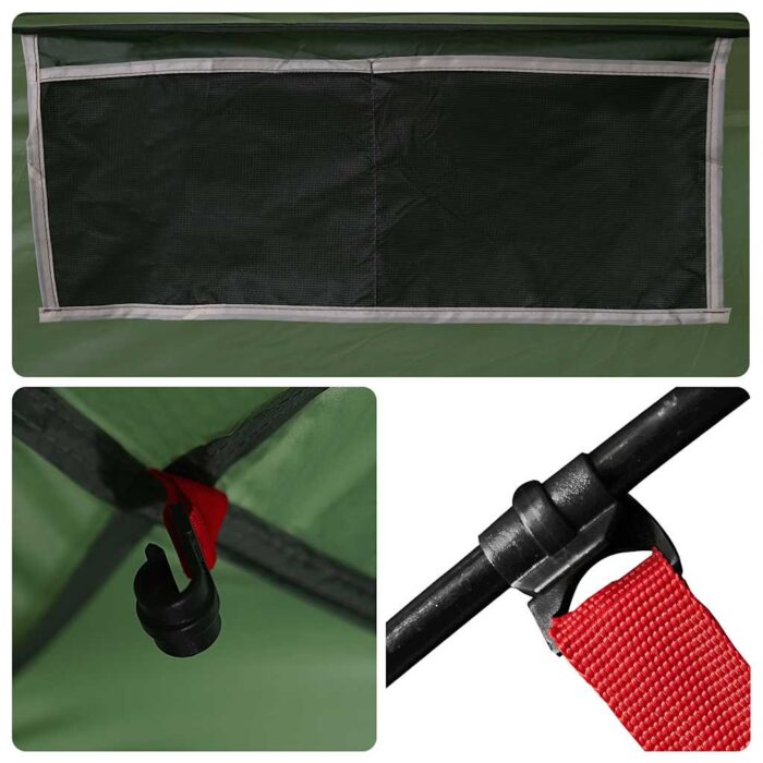 Duschzelt Braun Wasserfest – Bild 13