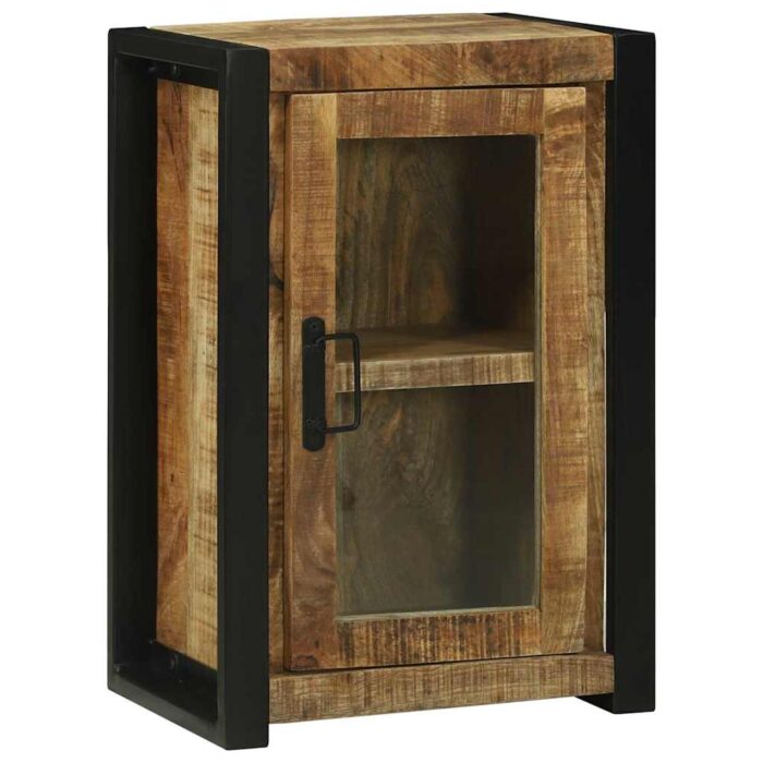 Badezimmerschrank Braun 40 x 30 x 60 cm Massivholz Mango – Bild 2