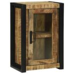 Badezimmerschrank Braun 40 x 30 x 60 cm Massivholz Mango – Bild 3