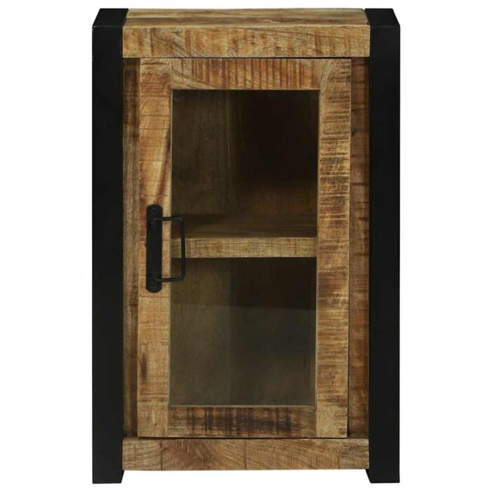 Badezimmerschrank Braun 40 x 30 x 60 cm Massivholz Mango – Bild 5