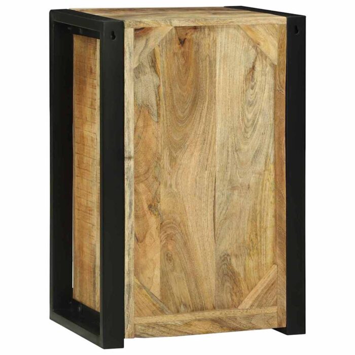 Badezimmerschrank Braun 40 x 30 x 60 cm Massivholz Mango – Bild 7