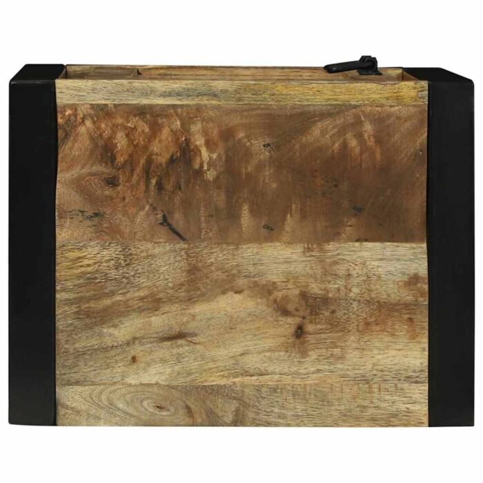 Badezimmerschrank Braun 40 x 30 x 60 cm Massivholz Mango – Bild 8