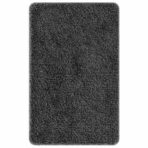 Anti-Rutsch Badematten-Set 2 pcs Dunkelgrau PP – Bild 5