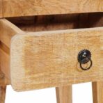 Beistelltisch Braun 40 x 32 x 46 cm – Bild 10