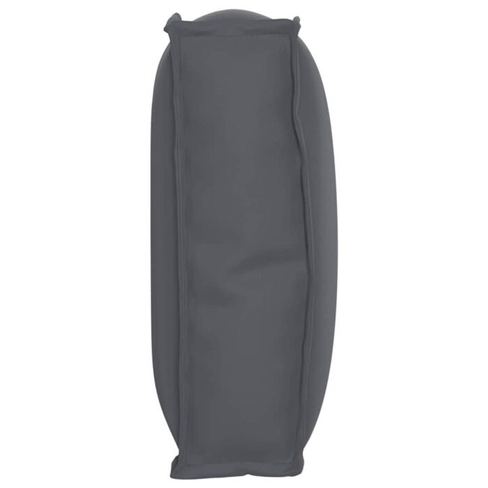 Kissen Anthrazit 60 x 40 x 12 cm Oxford-Stoff – Bild 4