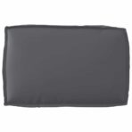Kissen Anthrazit 60 x 40 x 12 cm Oxford-Stoff – Bild 5