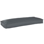 Kissen Anthrazit 100 x 40 x 8 cm Oxford-Stoff