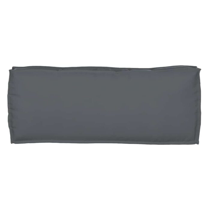 Kissen Anthrazit 100 x 40 x 8 cm Oxford-Stoff – Bild 5
