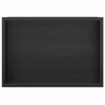 Duschnische Schwarz 30 x 20 x 9,5 cm Edelstahl – Bild 5