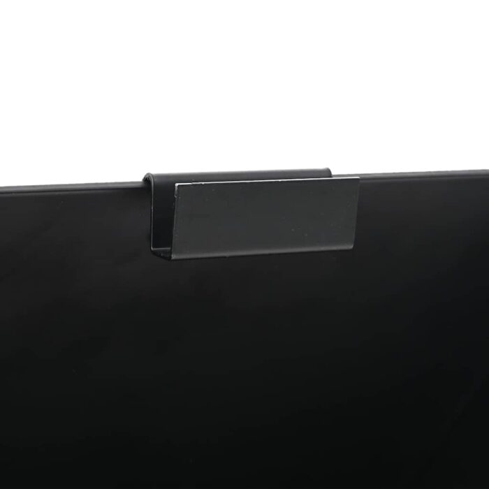 Kugelfang Schwarz 31 x 23 x 31,5 cm Stahl – Bild 6