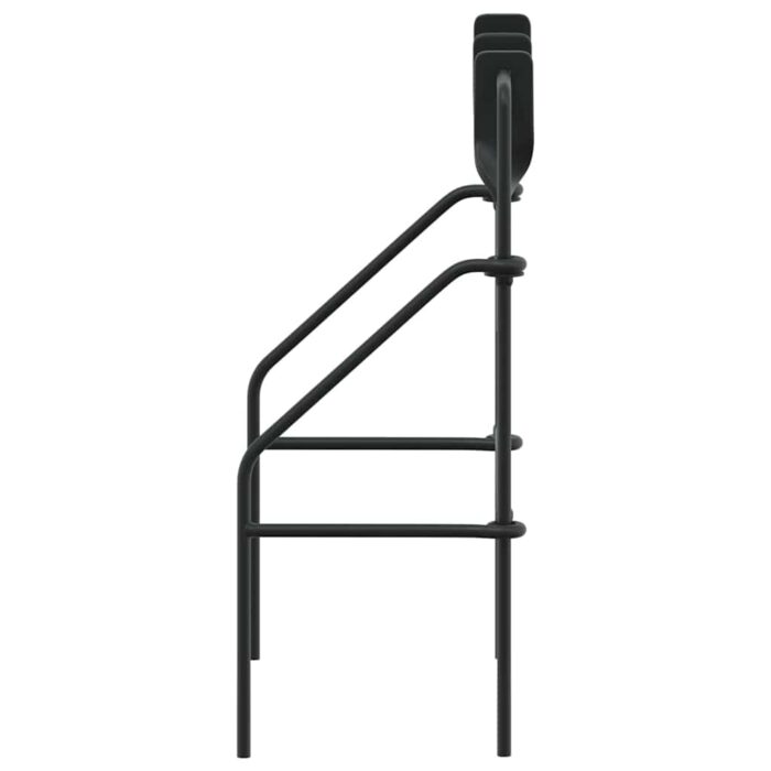 Zurücksetzbares Ziel Schwarz 26 x 13 x 31 cm Stahl – Bild 5