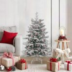 Weihnachtskugel-Set 50 pcs Transparent Ø 5 cm Kunststoff