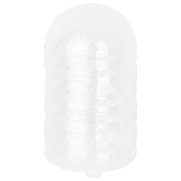 Weihnachtskugel-Set 50 pcs Transparent Ø 5 cm Kunststoff – Bild 5