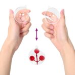 Weihnachtskugel-Set 50 pcs Transparent Ø 5 cm Kunststoff – Bild 7