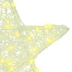 3D Stern mit 50 LEDs Warmweiss 55 x 53.5 x 10 cm Acryl – Bild 4