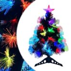 Künstlicher Weihnachtsbaum mit 50 LEDs Grün 64 cm PVC – Bild 2