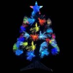 Künstlicher Weihnachtsbaum mit 50 LEDs Grün 64 cm PVC – Bild 5