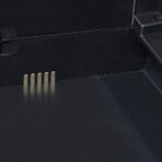 Gartenschrank mit 4 Böden Schwarz – Bild 8