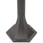 Garten-Pollerleuchte 6 Stk. E27 110 cm Aluminium Bronzefarben – Bild 5