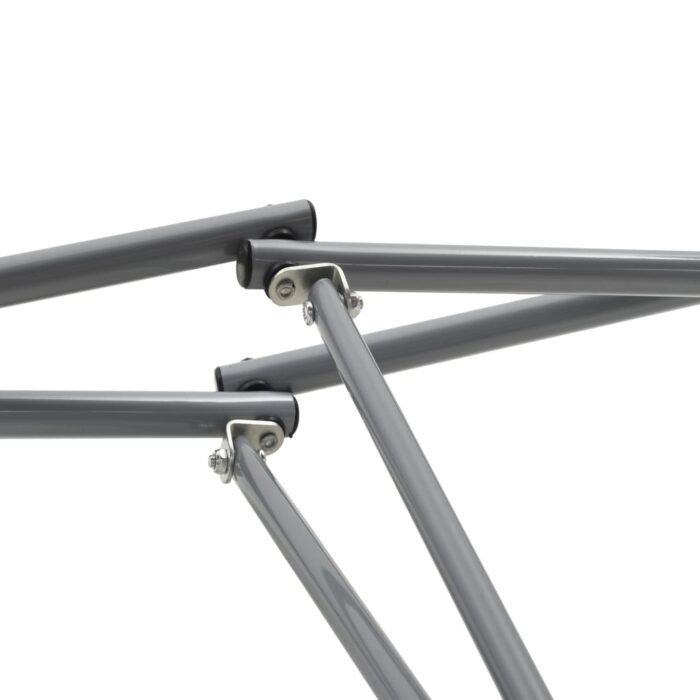 Hängematte mit faltbarem Ständer Blau – Bild 8