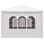 Partyzelt 3x3 m Weiss – Bild 5