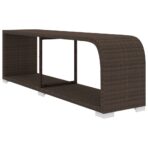 10-tlg. Garten-Lounge-Set mit Auflagen Poly Rattan – Bild 8