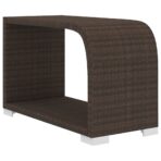 10-tlg. Garten-Lounge-Set mit Auflagen Poly Rattan – Bild 9