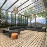 11-tlg. Garten-Lounge-Set mit Auflagen Poly Rattan Grau