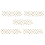 Scherenzaun 5 Stk. Tannenholz 180x30 cm