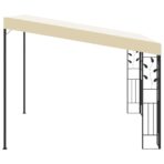 Wand-Pavillon 3x3x2,5 m Cremeweiss – Bild 4