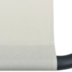 Gartenbett Creme 200x90 cm Stahl – Bild 6