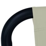 Gartenbett Cremeweiss 200 x 90 cm Stahl – Bild 5