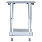 Campinghocker Aluminium 28 x 26 x 39 cm – Bild 3