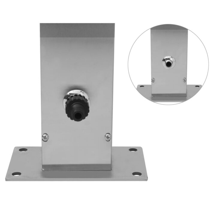 Gartendusche Edelstahl Gerade – Bild 10